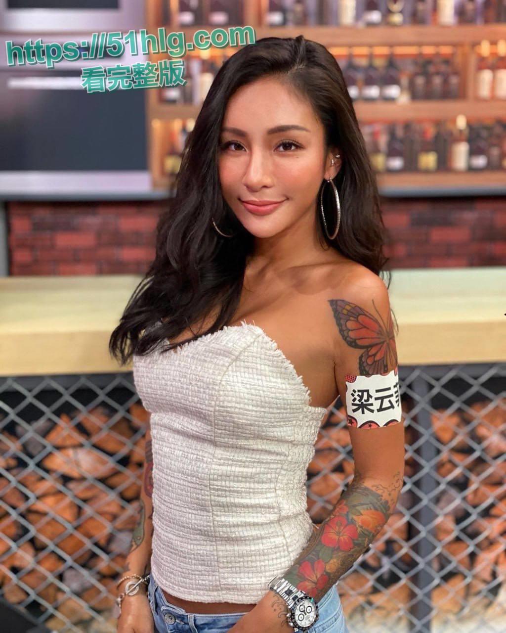 性感纹身潜水教练【梁云菲】私密约炮视频曝光，火辣身材搭配销魂呻吟声，震撼全网！  第1张