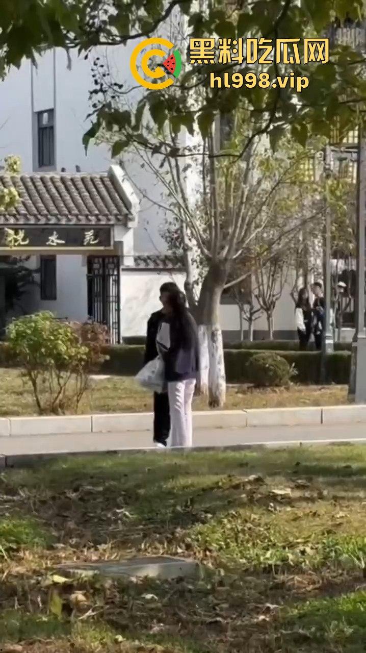 大连庄河大学城惊现校服女引发血案！黑衣男被两学生哥误会暴揍，女子都拦不住！  第2张