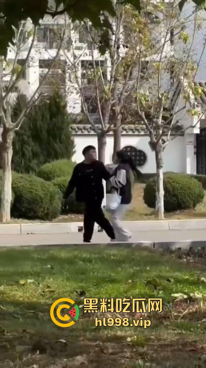 大连庄河大学城惊现校服女引发血案！黑衣男被两学生哥误会暴揍，女子都拦不住！  第5张