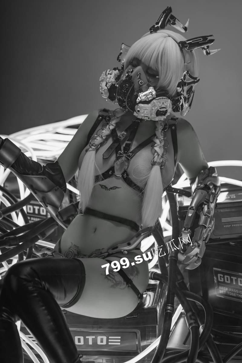 【独家精选】爆机少女「喵小吉」 cosplay 写真 套图 之《赛博朋克 - 超梦》  第12张