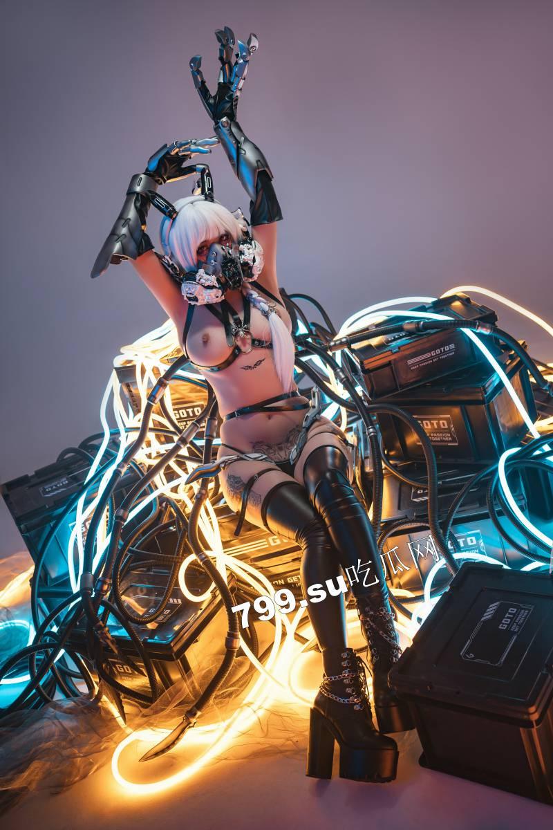 【独家精选】爆机少女「喵小吉」 cosplay 写真 套图 之《赛博朋克 - 超梦》  第30张
