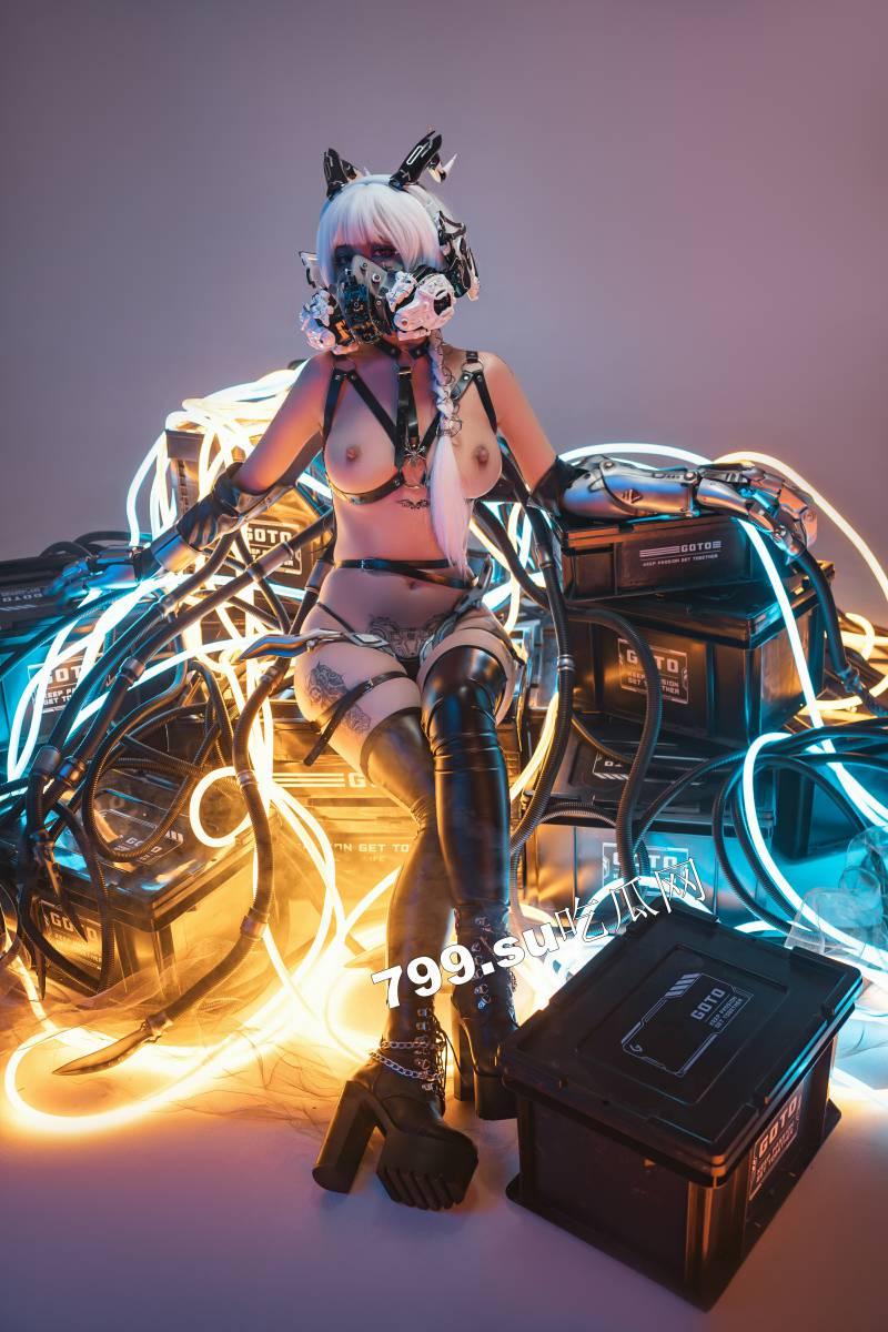 【独家精选】爆机少女「喵小吉」 cosplay 写真 套图 之《赛博朋克 - 超梦》  第31张