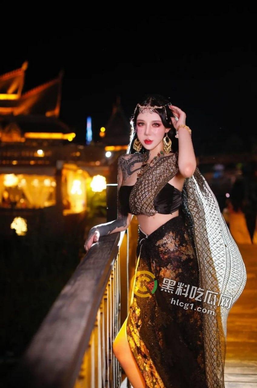 抖音10万纹身网红「丹妹呀」3P视频曝光！平时骚气外露，私下前后通插！  第9张