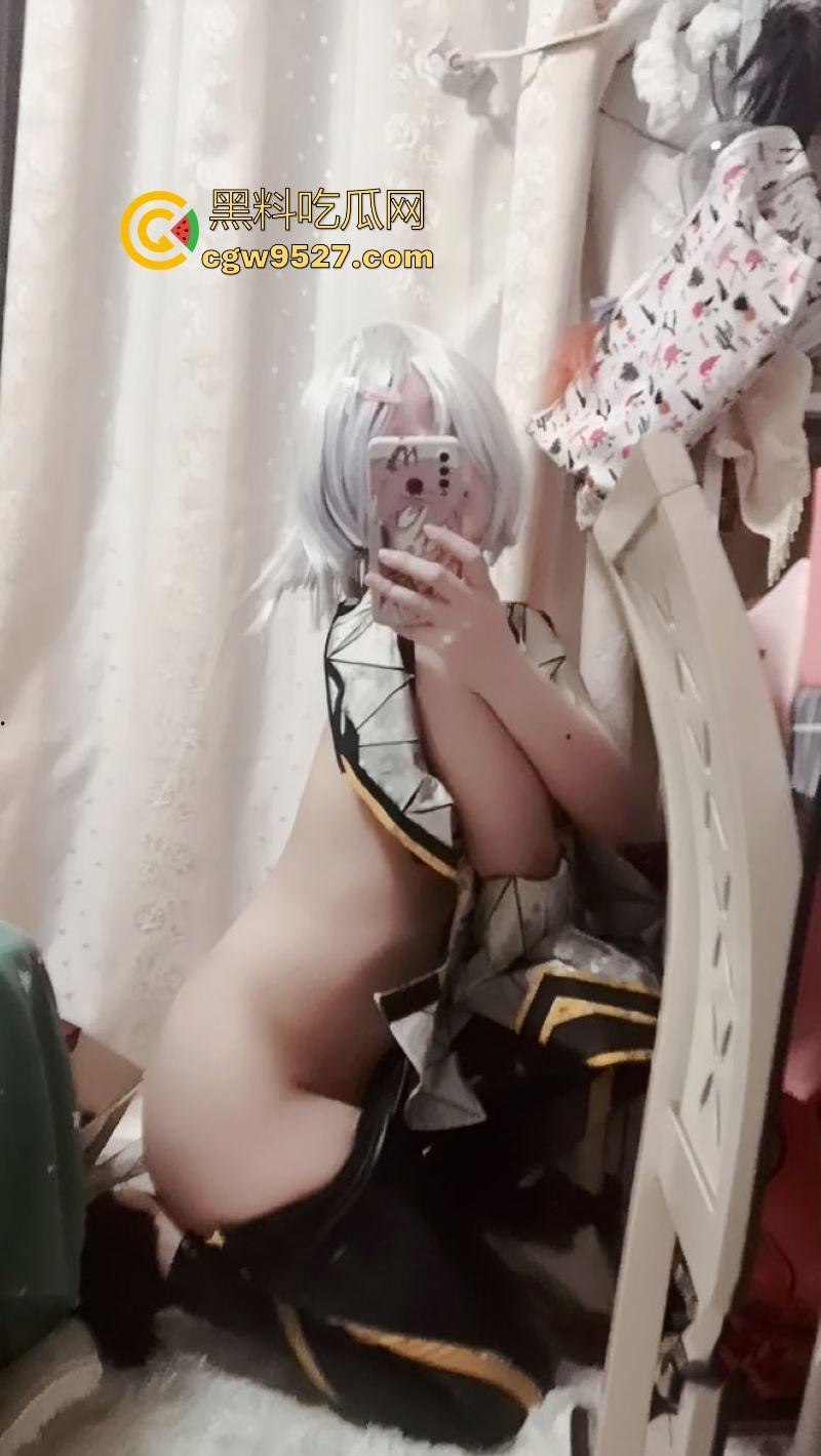 福利姬【沐沐酱】Cos王者荣耀东方镜原皮，嫩穴在镜头前肆意展示，完美还原角色魅惑气质跟奶子！  第7张