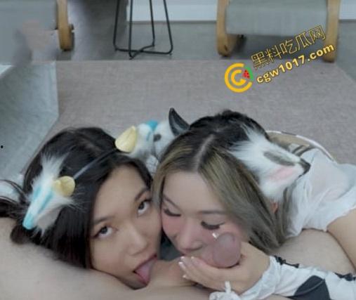 欧美网红【Lillienue】最新福利:cos奶牛造型,与闺蜜双人激烈口交,口暴吞精画面淫靡至极! 第3张 欧美网红【Lillienue】最新福利:cos奶牛造型,与闺蜜双人激烈口交,口暴吞精画面淫靡至极! 第3张