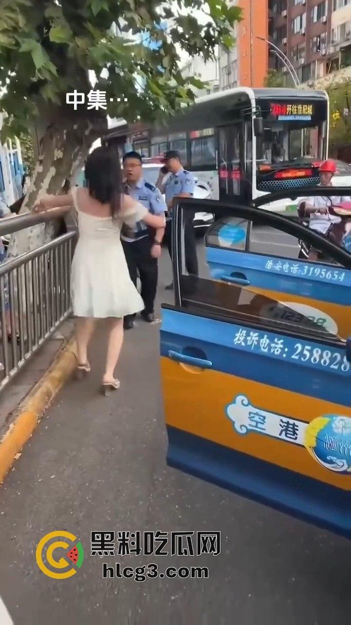 醉酒女在四川泸州的疯狂暴走：出租车司机和警察双重袭击，最终被送派出所的完整经过！  第3张