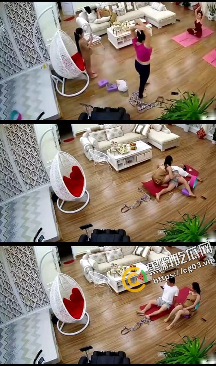 炸裂瓜！破解有钱人家得的网络监控  混乱的性关系毁人三观！男主人和老婆的瑜伽老师 还有丈母娘都有奸情！ 第1张