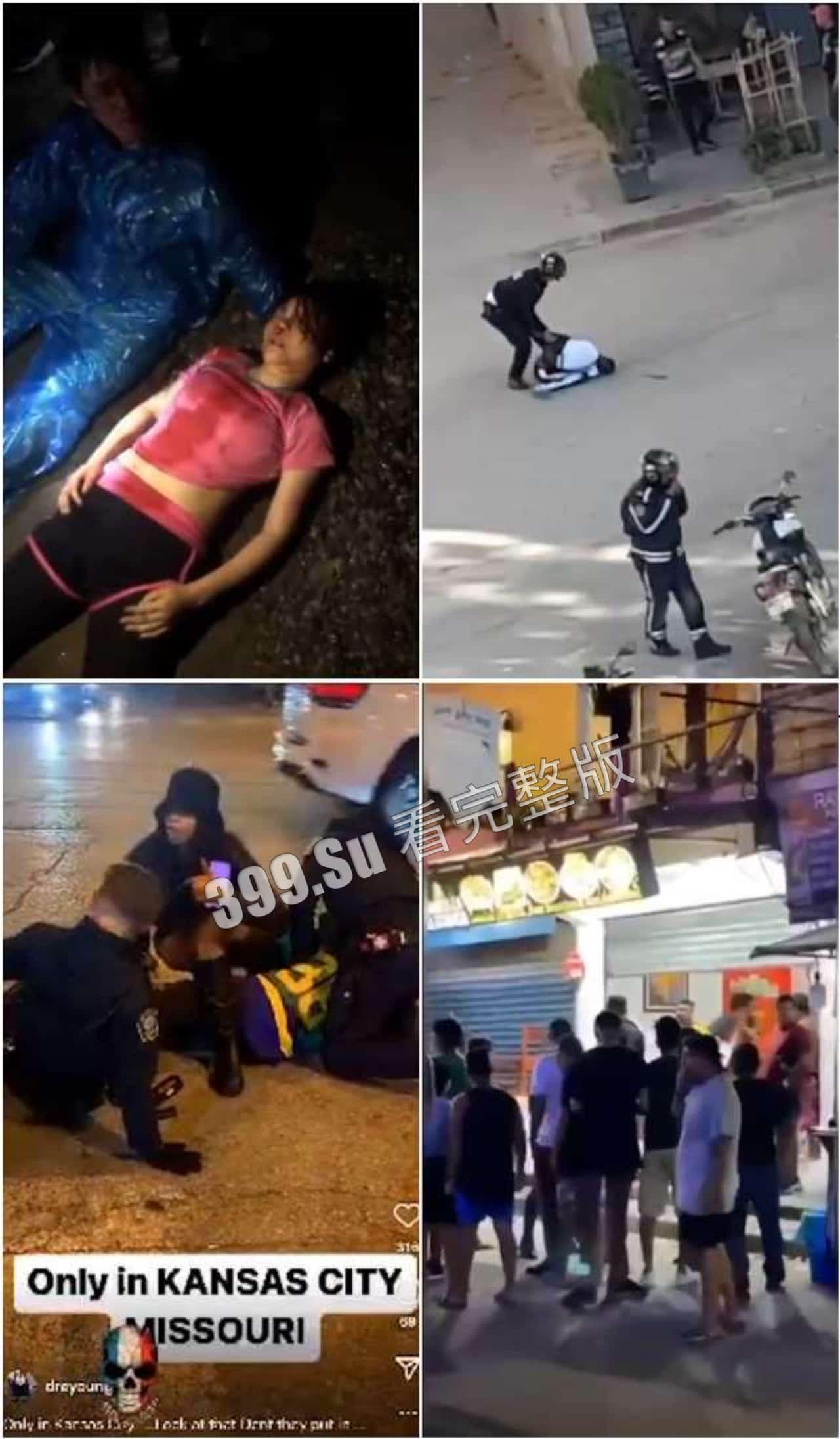 枪支 暴力 自由  国外年轻人身体就是好，倒头就睡 第1张