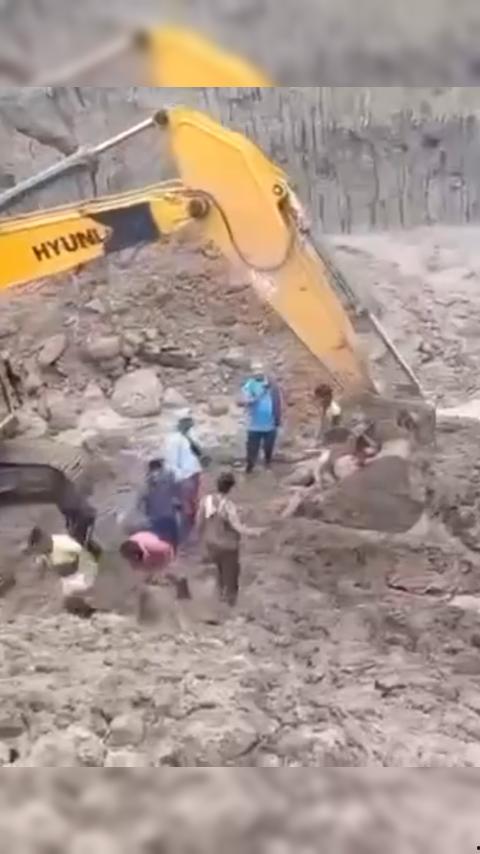 惊天摄魄！非洲刚果铜矿场坍塌惨剧：80人惨被活埋葬身矿场，挖掘机疯狂清尸，尸骨遍野！  第9张