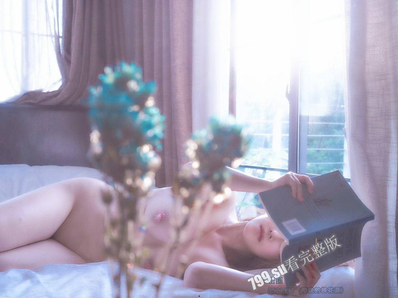 微博 19W 网红 G 奶女神 樱晚 最新大尺度主题私拍《红酒与她》极致唯美幽魂诱惑  第6张