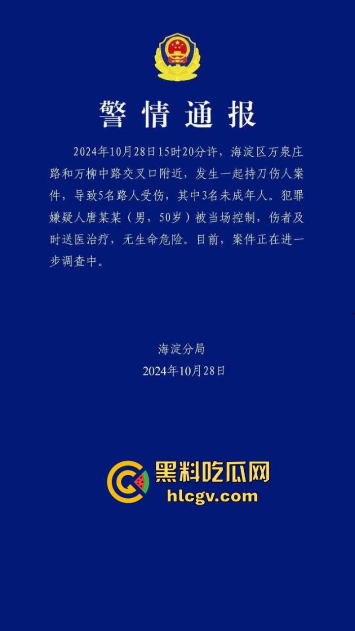 没人性！北京海淀区男子当街砍人报复社会 专挑孩子下手 现场血腥惨烈视频曝光  第2张
