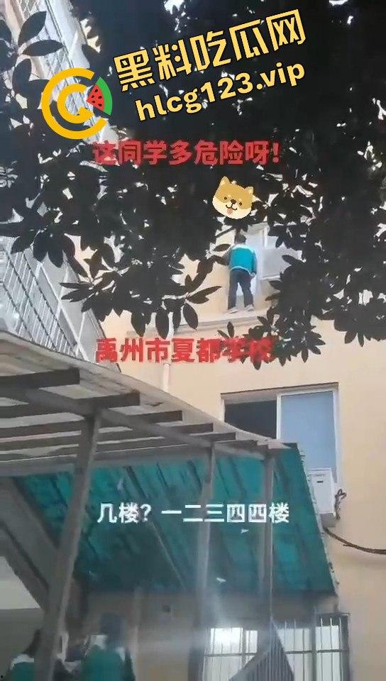 河南禹州惊现学生四楼窗外险境！女子报警却遭老师呵斥，教体局已介入调查！  第2张