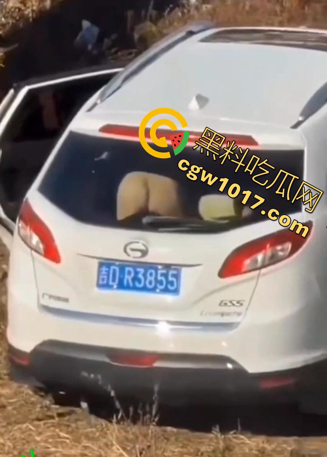 辽源市的吉DR3855 野外车震完整曝光！大屁股后入白嫩晃眼，车主直接社死全国！  第2张