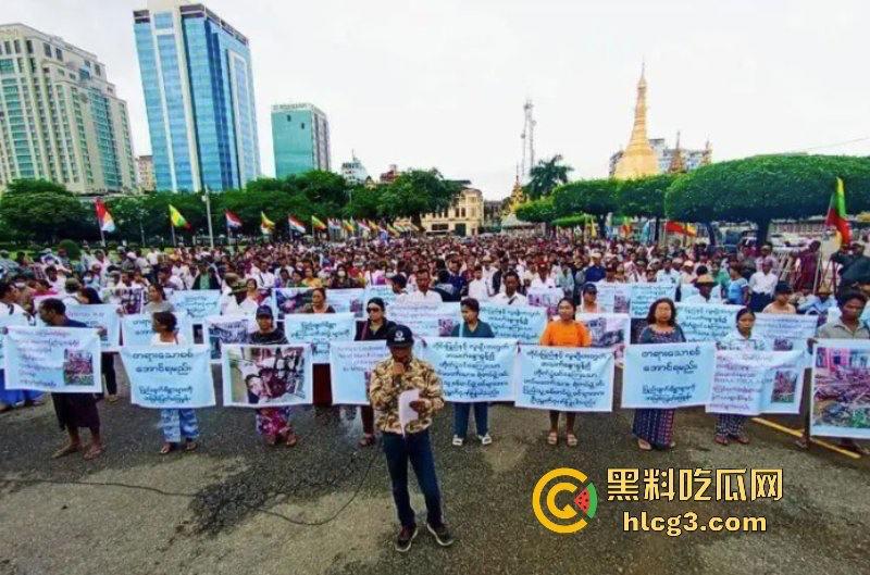 这是道德的沦丧还是人性的扭曲！缅军对贵概平民地带发生空袭 仰光和内比都爆发对腊戌战事的抗议！  第10张