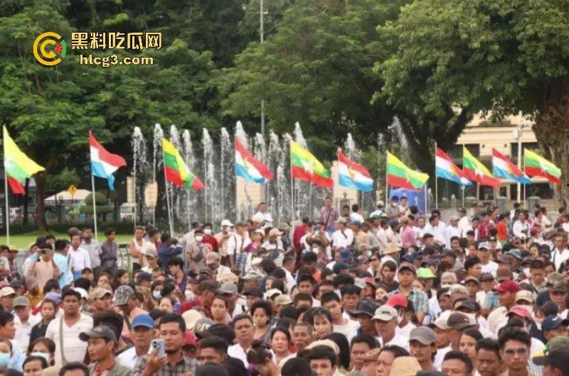 这是道德的沦丧还是人性的扭曲！缅军对贵概平民地带发生空袭 仰光和内比都爆发对腊戌战事的抗议！  第11张