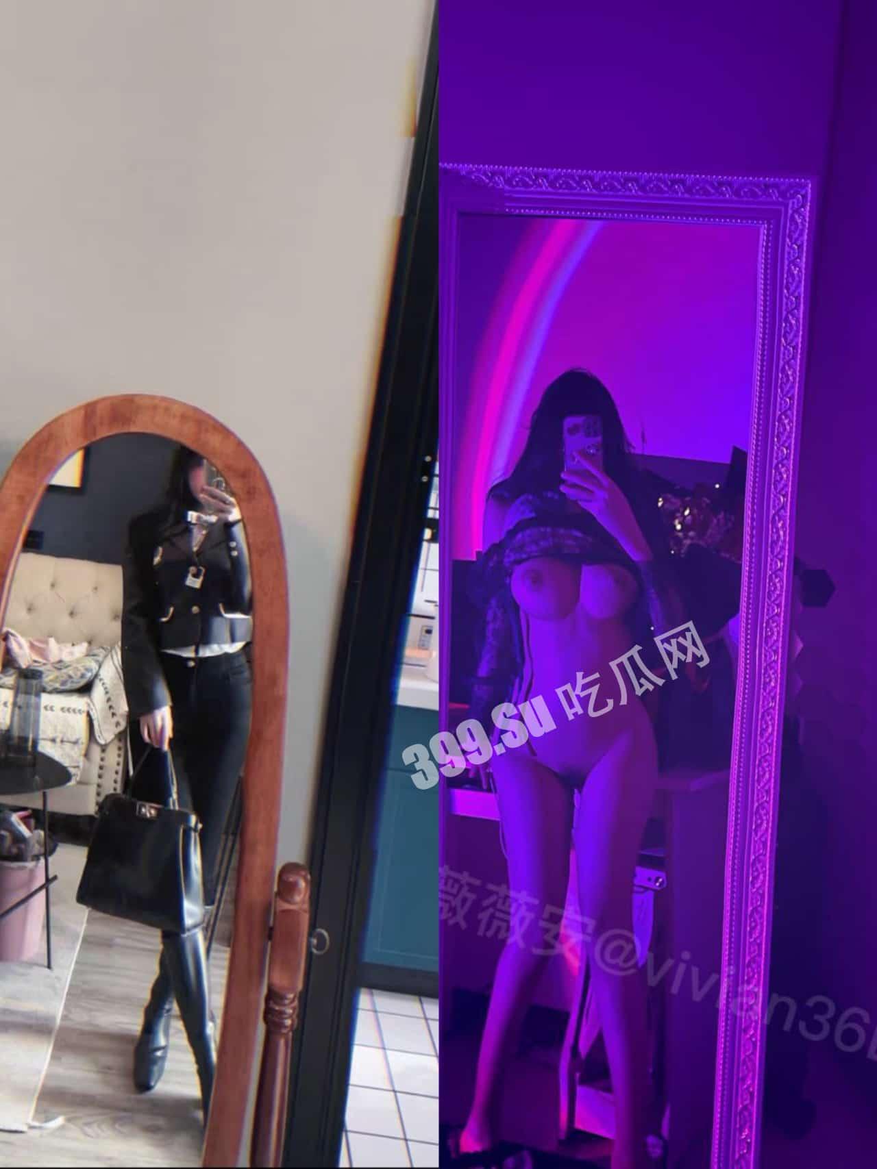 #福利姬 水手服美少女 #推特 #薇薇安 圆润翘臀骑乘阳具 #高潮 流下一滩淫汁  第3张