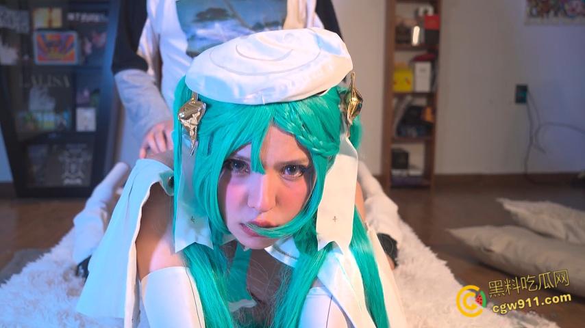 极品福利姬【Tylerx0x】，巨乳尤物cos初音未来，美乳翘臀深喉乳交，女上骑乘疯狂榨精 ！  第6张