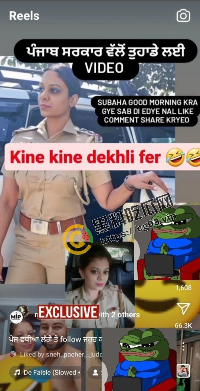 婆罗门反差婊！印度高级女警 上校级别待遇 疑似身体上位 不愧是印度三姐  第1张