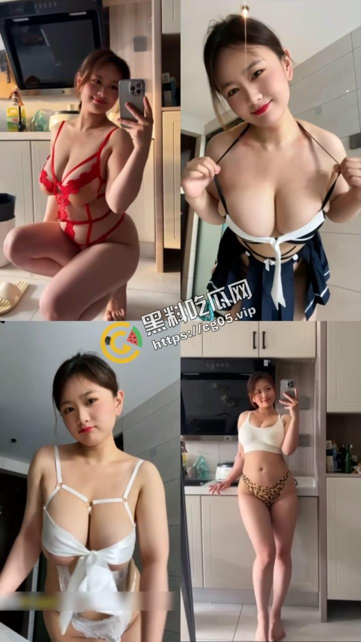 抖音44w粉【大晴爆脾气】肉肉女神 微密圈尺度付费福利合集 这才是男人口中那种微胖女友模板！  第6张