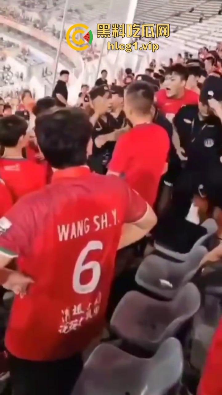 火气有些大！河南球迷在客队看台区大打出手！比看比赛还过瘾  第3张