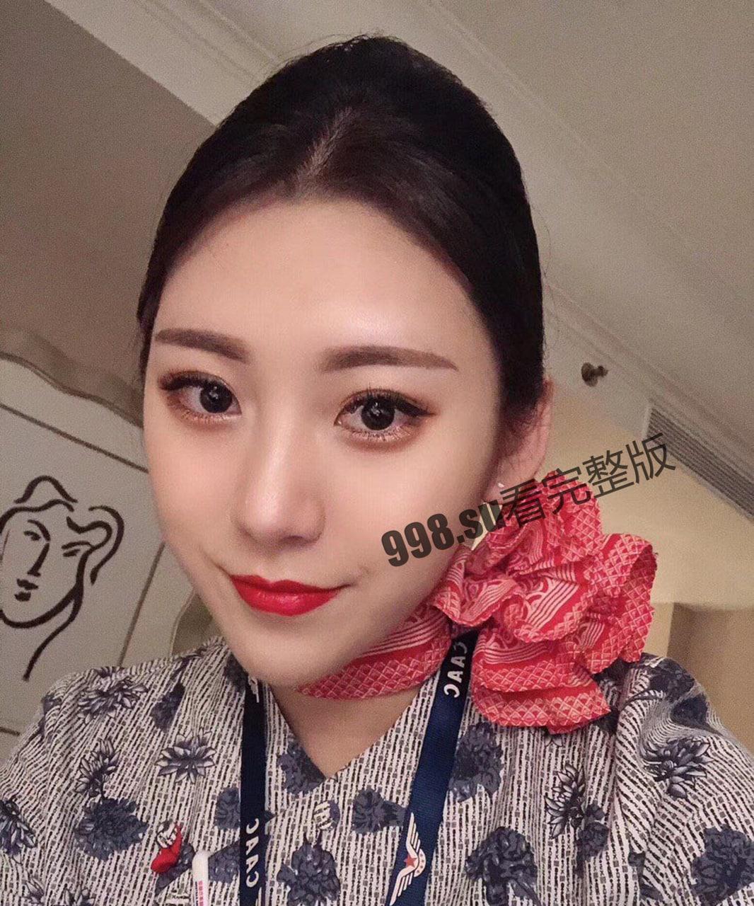 【网曝门 事件】超靓 东航空姐 韩X和男友性爱私拍流出  第3张