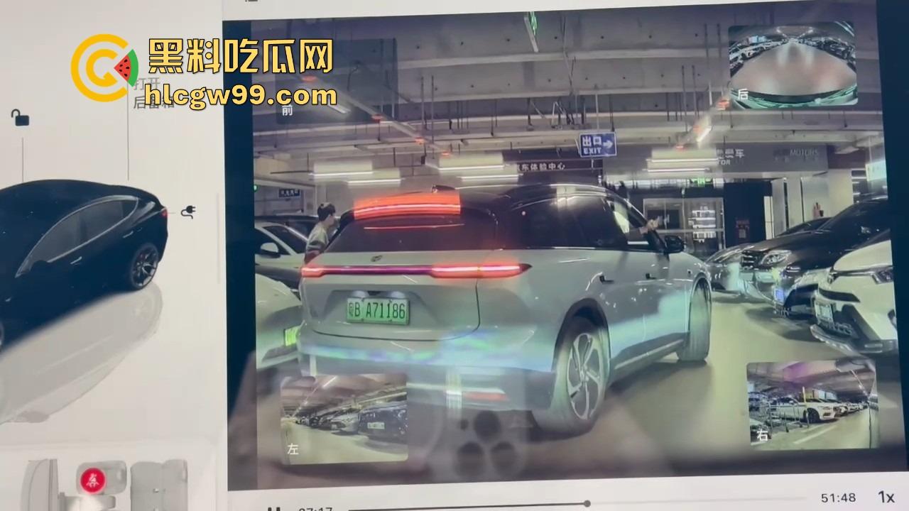 深圳停车场奇葩情侣上演霸位大战 小仙女亮中指逼人让位 最后灰头土脸道歉 真是贱找骂！  第12张