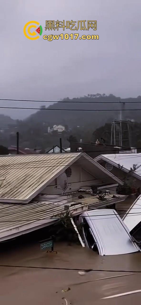 超强台风海鸥强势登陆菲律宾，全国进入灾难状态至少导致142人死亡，127人失踪，近几年全世界环境真的越来越严重了！  第3张