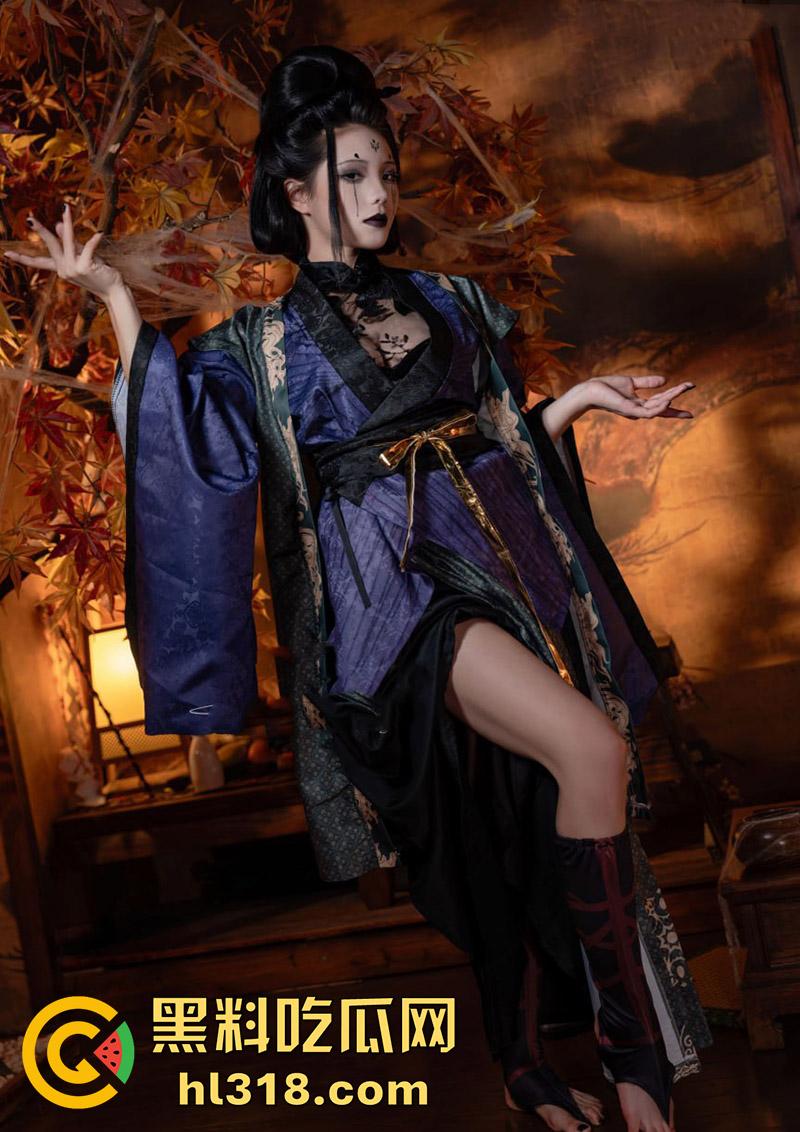 B站尤物女神【Yiko湿润兔】又名咬一口兔娘，最新私拍福利，COS蜘蛛精四妹，大尺度私拍视频流出！  第6张