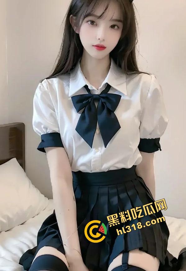 制服少女深夜骑行骚操作，街头大胆露出肉棒插共享单车坐垫自慰，假鸡巴插在体内骑车动作怪异引路人侧目！  第4张