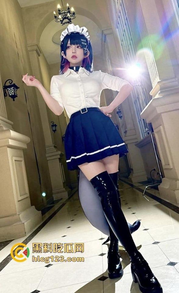 B站百万粉丝UP主『六二二同学』露脸自慰视频曝光！国内是cos国外福利姬，高潮喷白浆！  第7张