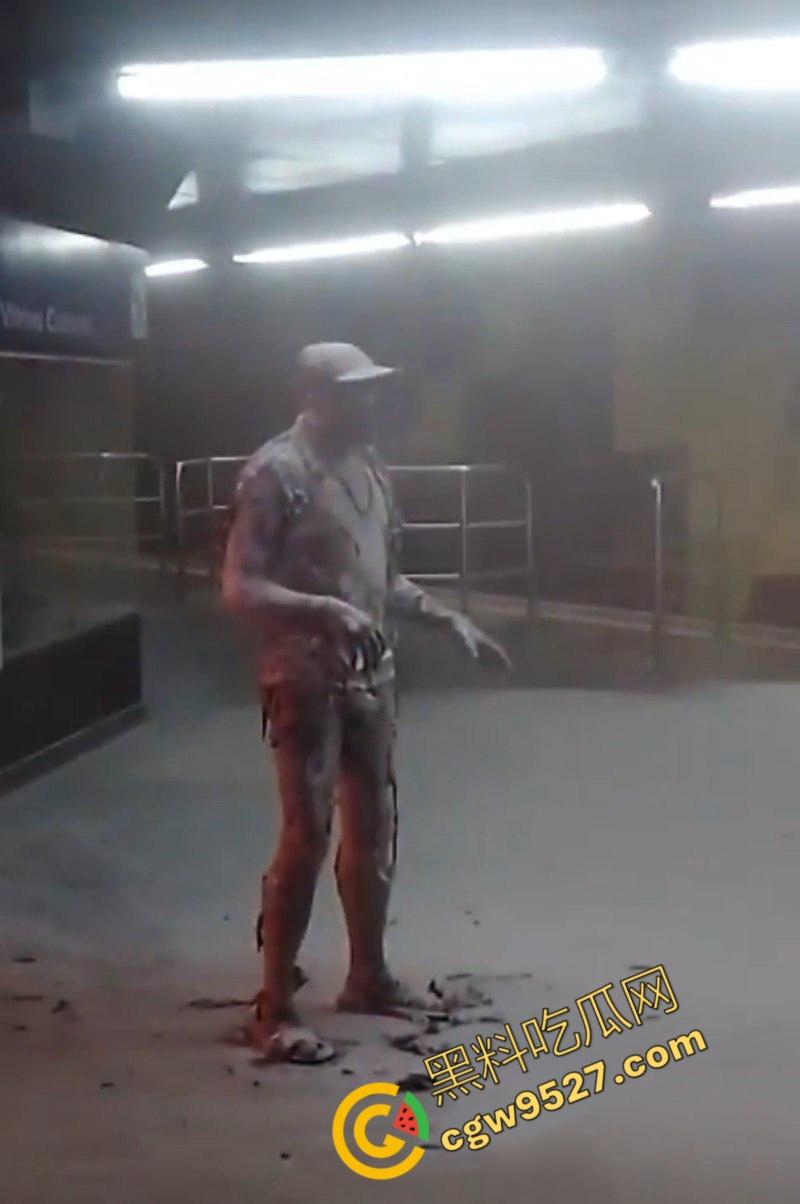 海外大瓜！惊悚画面曝光！巴西男子圣保罗地铁站瞬间自燃，身浇汽油与烈火共舞  第3张