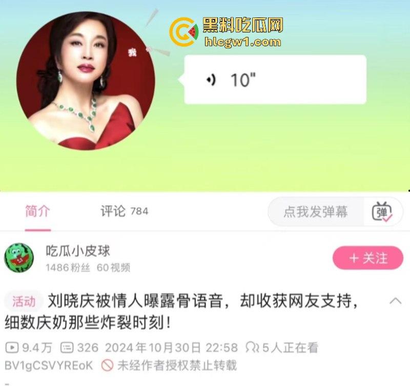 刘晓庆 前男友因涉嫌遭到威胁后报警 再曝刘晓庆“虎狼之词”  第1张