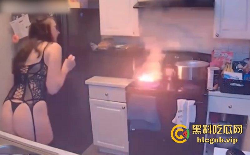 佛罗里达州果然名不虚传！博主 HiHeyItsDani 厨房直播烧毁了她的整个厨房和整个公寓！  第4张
