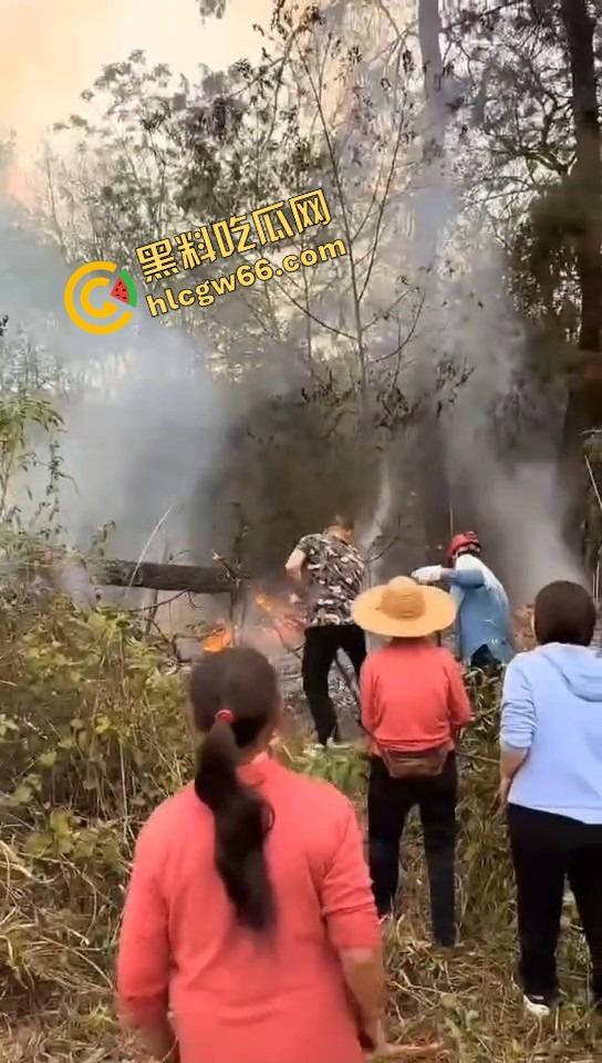 广西老表豪横上坟现场，不是祭祖，是直接给祖坟放高爆特效，十几个十万响鞭炮炸出烈焰战场！  第3张