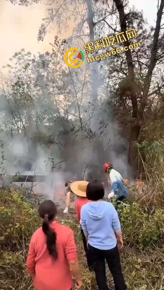 广西老表豪横上坟现场，不是祭祖，是直接给祖坟放高爆特效，十几个十万响鞭炮炸出烈焰战场！  第5张