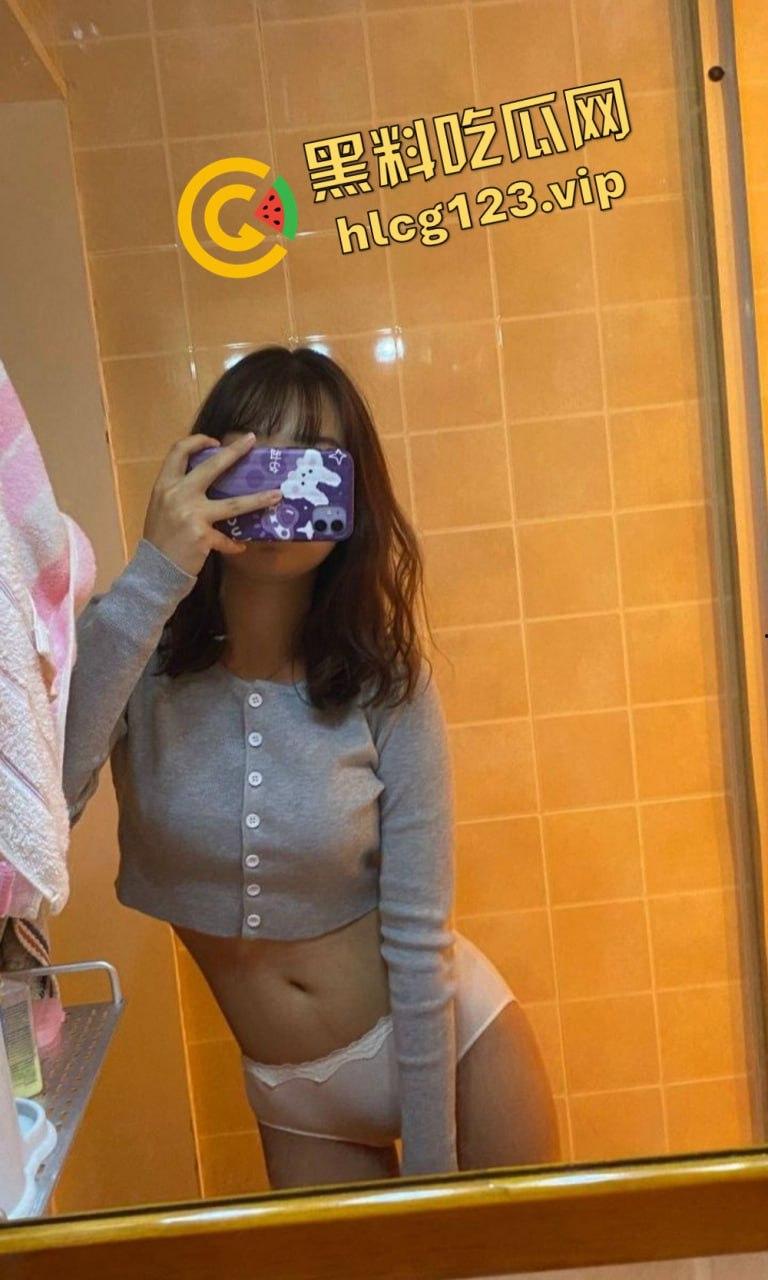 台湾萌系学生妹[刘美岐]啪啪自拍流出！短发俏皮，胸大无脑，男友爆射全身！  第4张