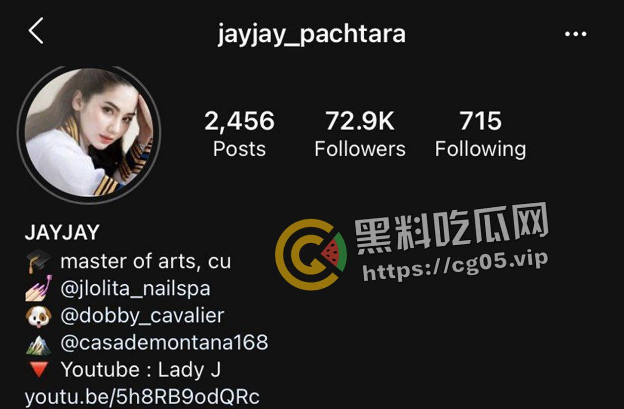 泰国选美小姐 IG 网红 jayjay-pachtara 下海做外围 视频被偷拍流出 天使脸蛋 魔鬼身材  第1张