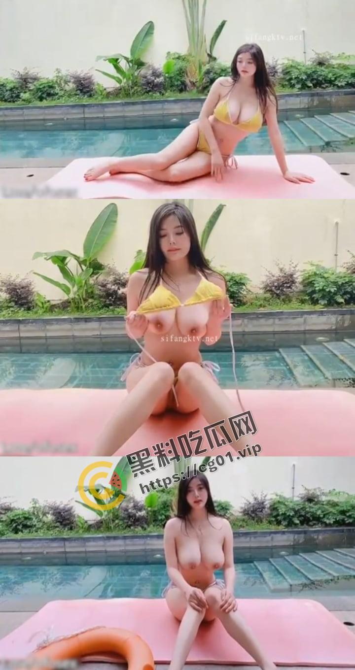 秀人网 网红模特 #林美惠子 长相甜美的巨乳反差嫩模  大尺度露脸私拍流出 脸穴同框9v合集 第6张