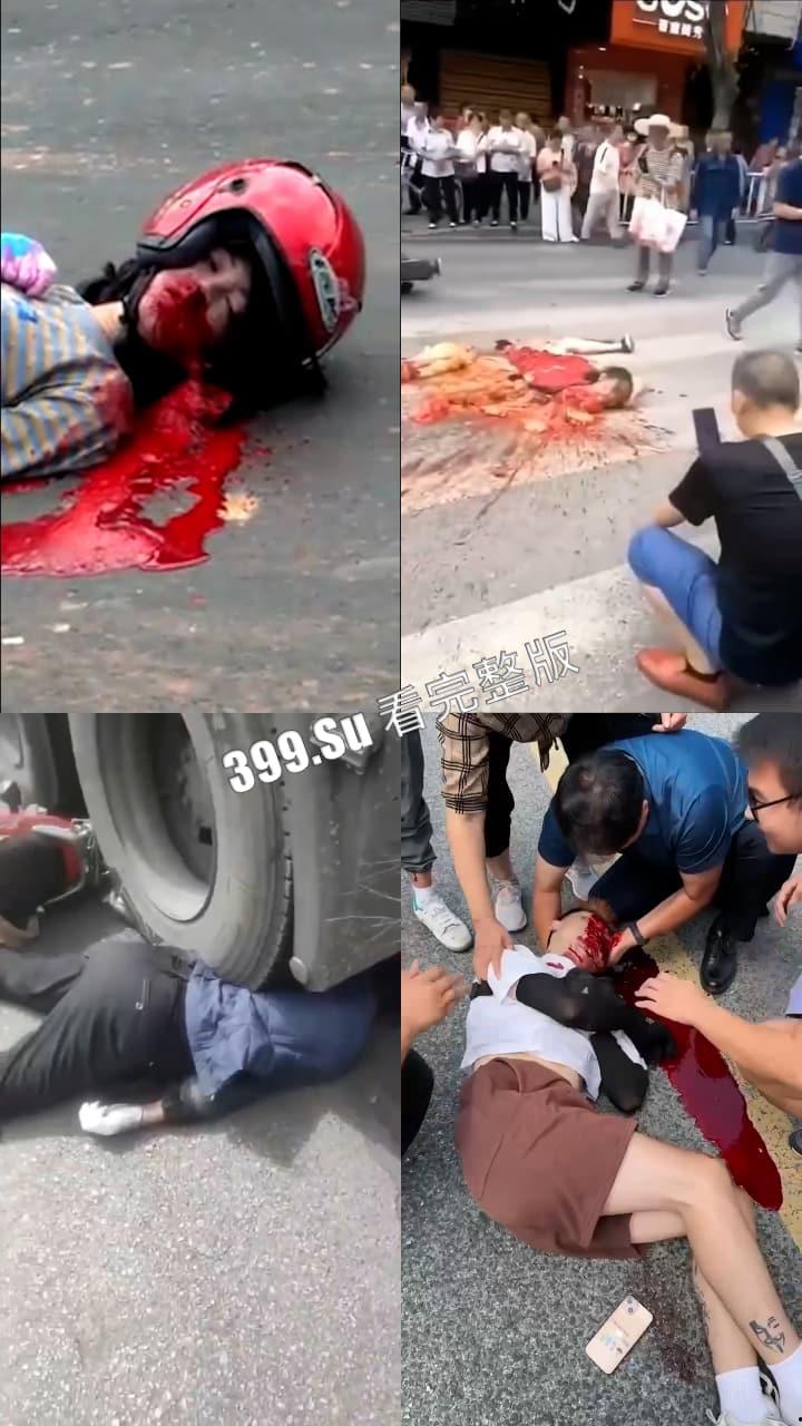慎点！车祸现场无码合集，心理承受能力低的瓜友勿点，内有血腥场面（四）  第2张