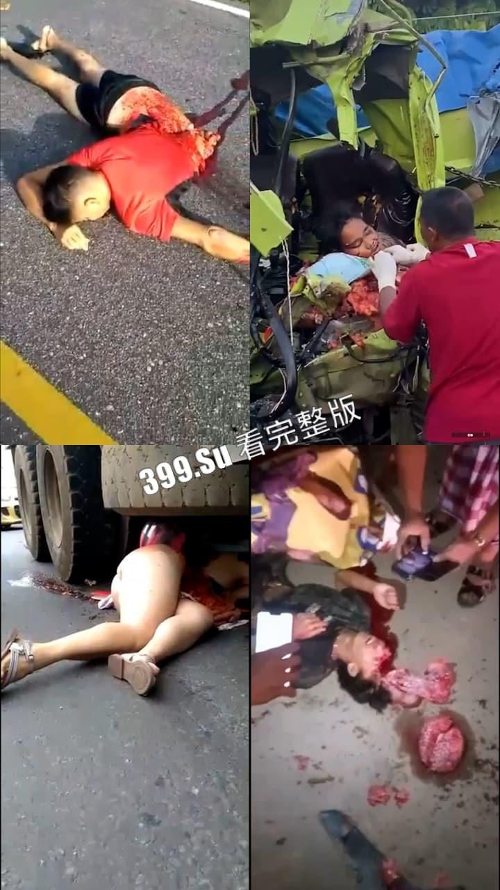 慎点！车祸现场无码合集，心理承受能力低的瓜友勿点，内有血腥场面（四）  第5张