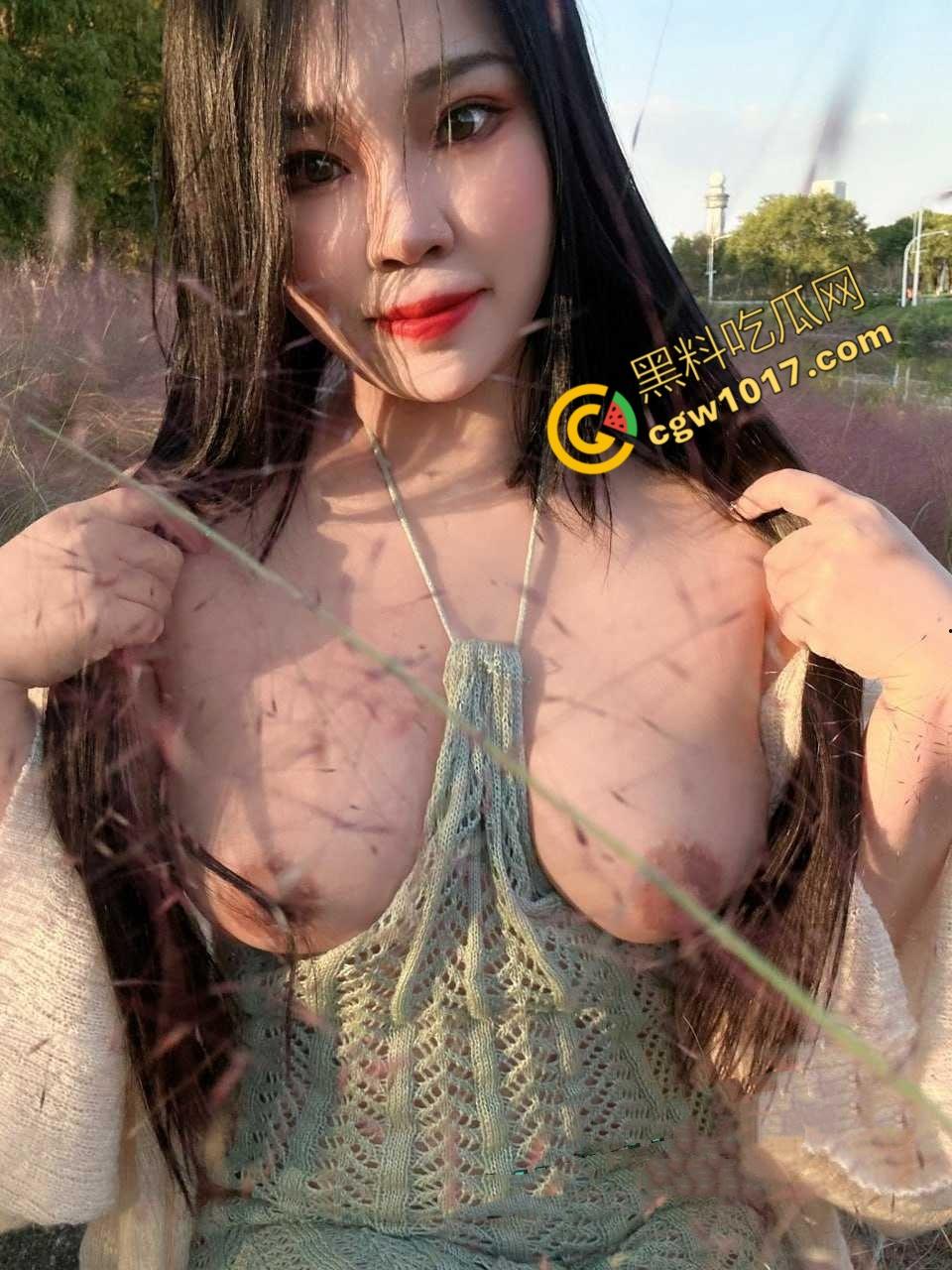 湖南爆乳美人户外大胆露奶，火辣身材勾魂摄魄，绿帽老公疯狂拍下春光无限，骚穴淫声连连，男人看了一定哈喇子狂流！  第7张