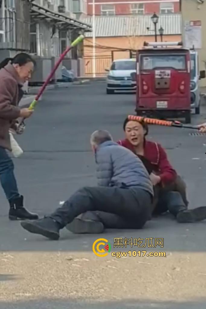 大爷手贱开狗笼被比特犬当场反咬!女主人抱不住狗,大妈大爷拿棍子打像挠痒,比特犬得配上香料才安抚大爷的心! 第7张 大爷手贱开狗笼被比特犬当场反咬!女主人抱不住狗,大妈大爷拿棍子打像挠痒,比特犬得配上香料才安抚大爷的心! 第7张