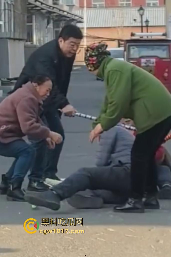 大爷手贱开狗笼被比特犬当场反咬!女主人抱不住狗,大妈大爷拿棍子打像挠痒,比特犬得配上香料才安抚大爷的心! 第8张 大爷手贱开狗笼被比特犬当场反咬!女主人抱不住狗,大妈大爷拿棍子打像挠痒,比特犬得配上香料才安抚大爷的心! 第8张