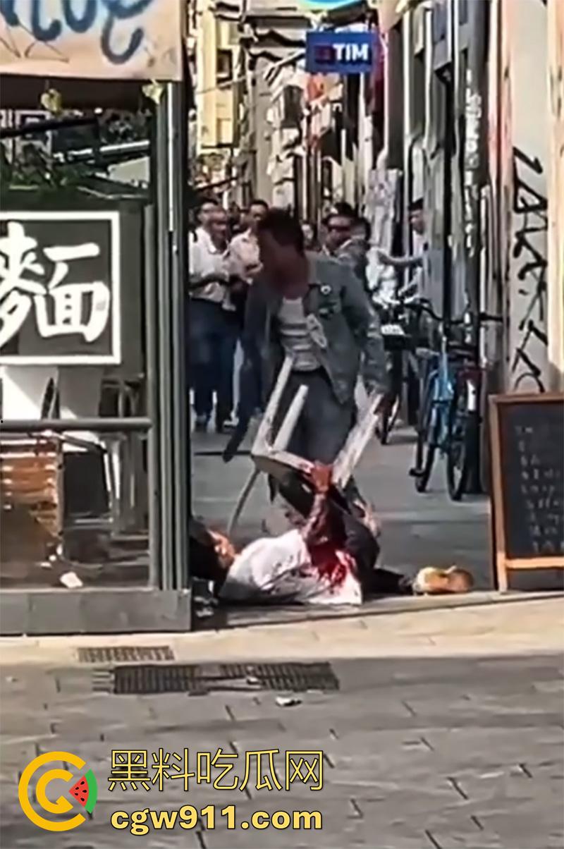 在国外最大的危险就是同胞，意大利米兰华人街，36岁华人男子早同胞砍杀，目前仍在全力抢救！  第5张