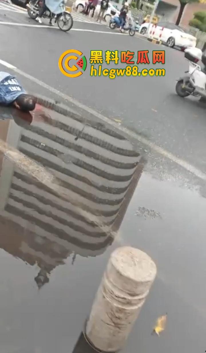 汕头金沙公园惊现飞人现场，尼桑司机神操作，一脚油门把人撞飞五六米，现场目击者吓懵！  第6张