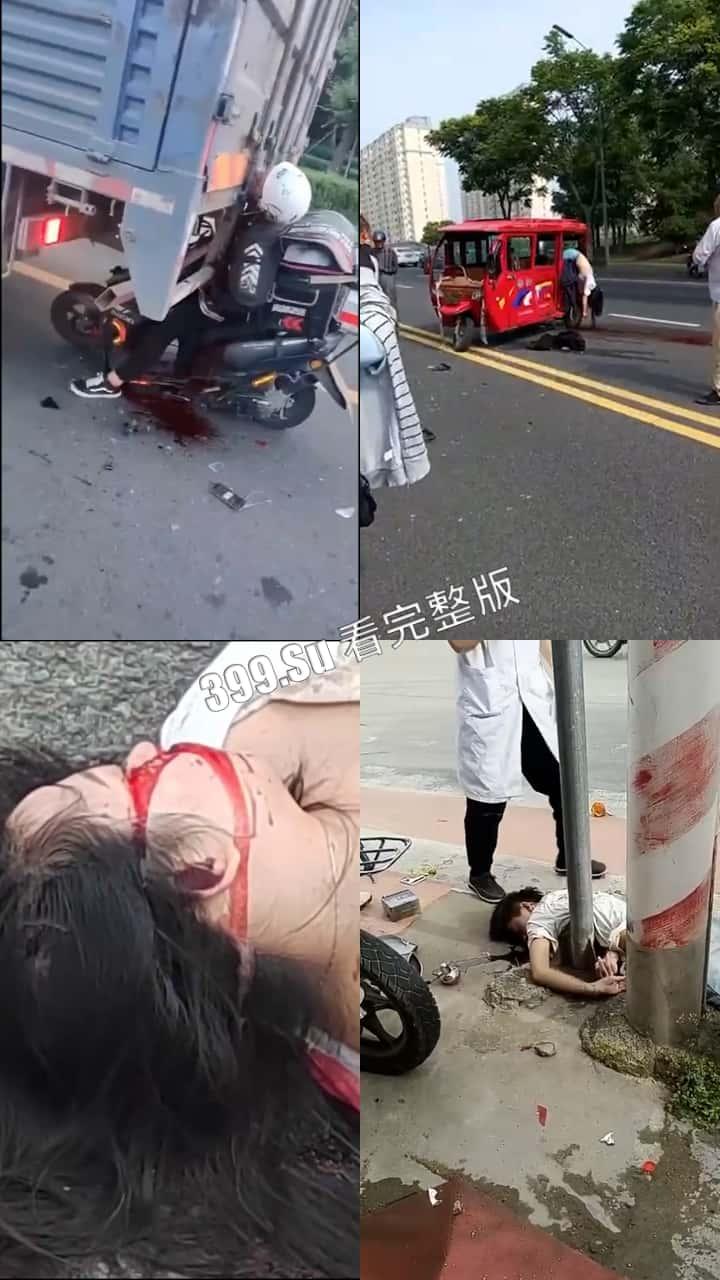 慎点！车祸现场无码合集，心理承受能力低的瓜友勿点，内有血腥场面（三）  第2张