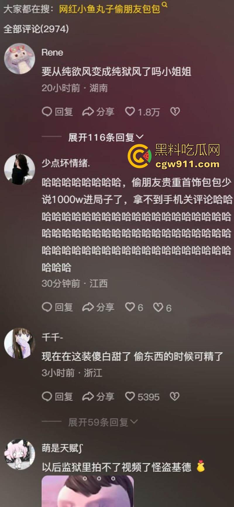 纯欲网红【小鱼丸子】变身怪盗基德！私下竟是偷包赌狗，600万奢侈品被调包，靠卖身还赌债，却还偷朋友东西变现！  第6张