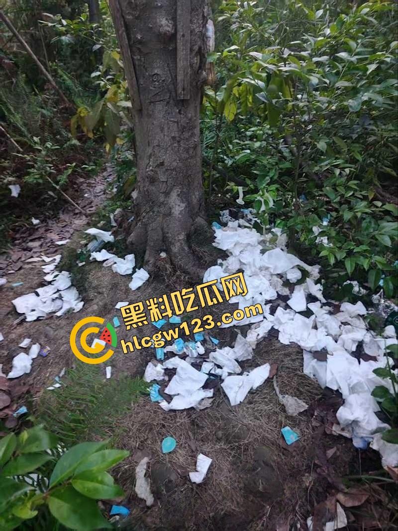 成都套套乐园，公园秒变野战广场，满地套套卫生纸，三步一个套五步一滩汁，精子浇灌绿化带！  第12张