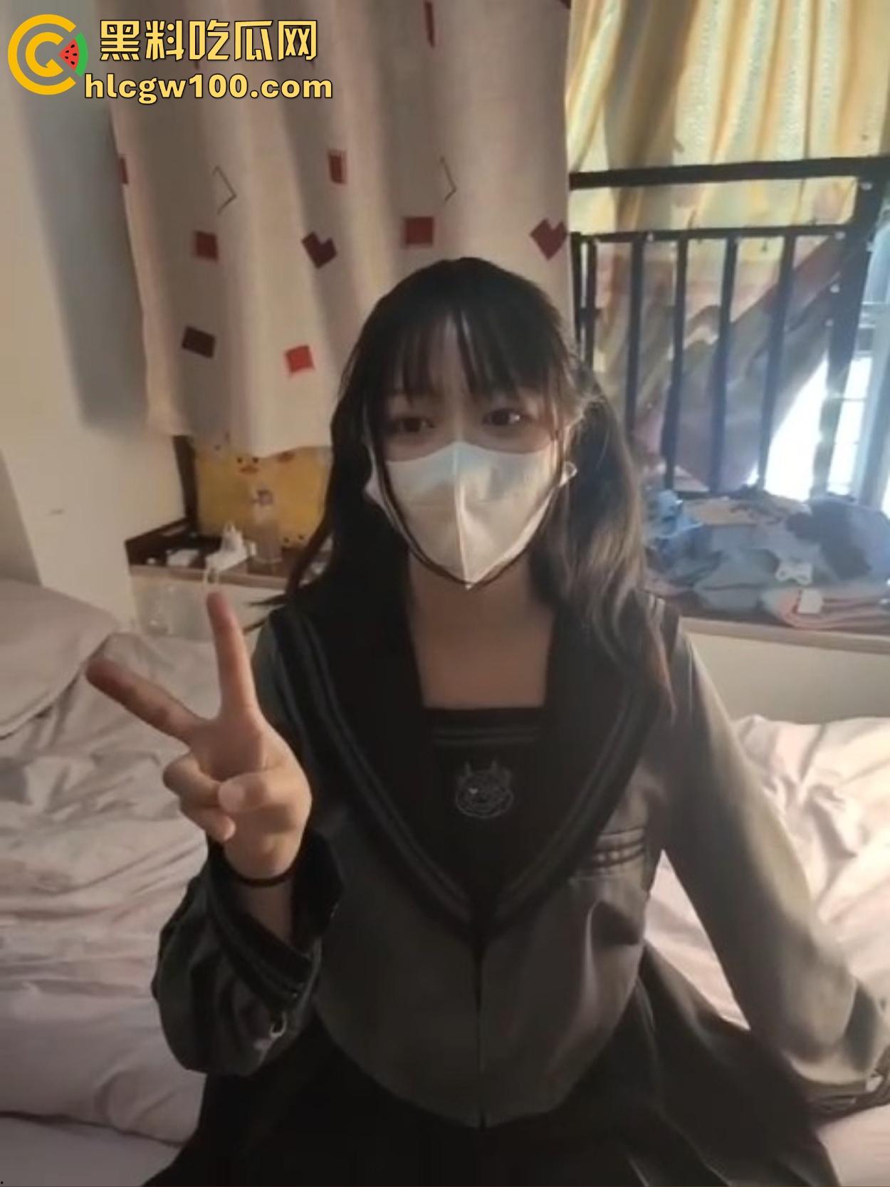 南宁双马尾学生妹【胡九万】骚浪视频流出，清纯脸装不住母狗心，动作骚得像条狗，撸点高到让人瞬间射！  第4张