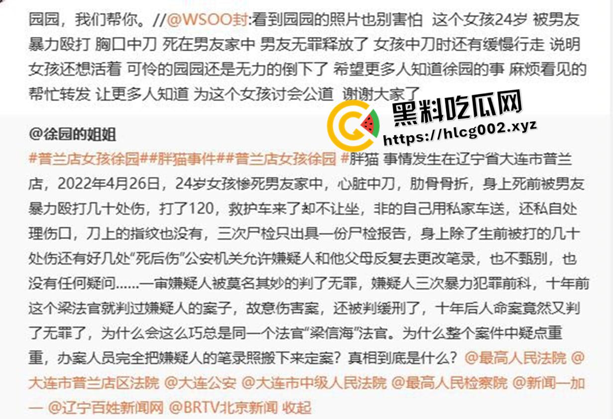 恐怖慎入！辽宁【徐园】案尸检现场视频流出 被前男友家暴致死打的面目全非  第2张